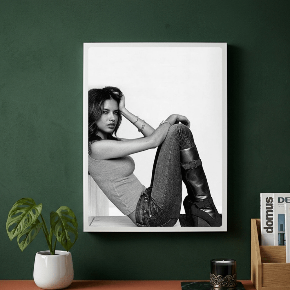 Adriana lima - Vibes DistrictAdriana lima poster GoldVibes District