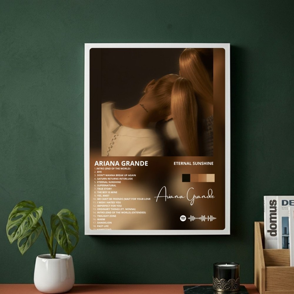 Ariana Grande – Eternal Sunshine Poster with Frame - Vibes DistrictAriana Grande – Eternal Sunshine Poster with Frame GoldVibes District