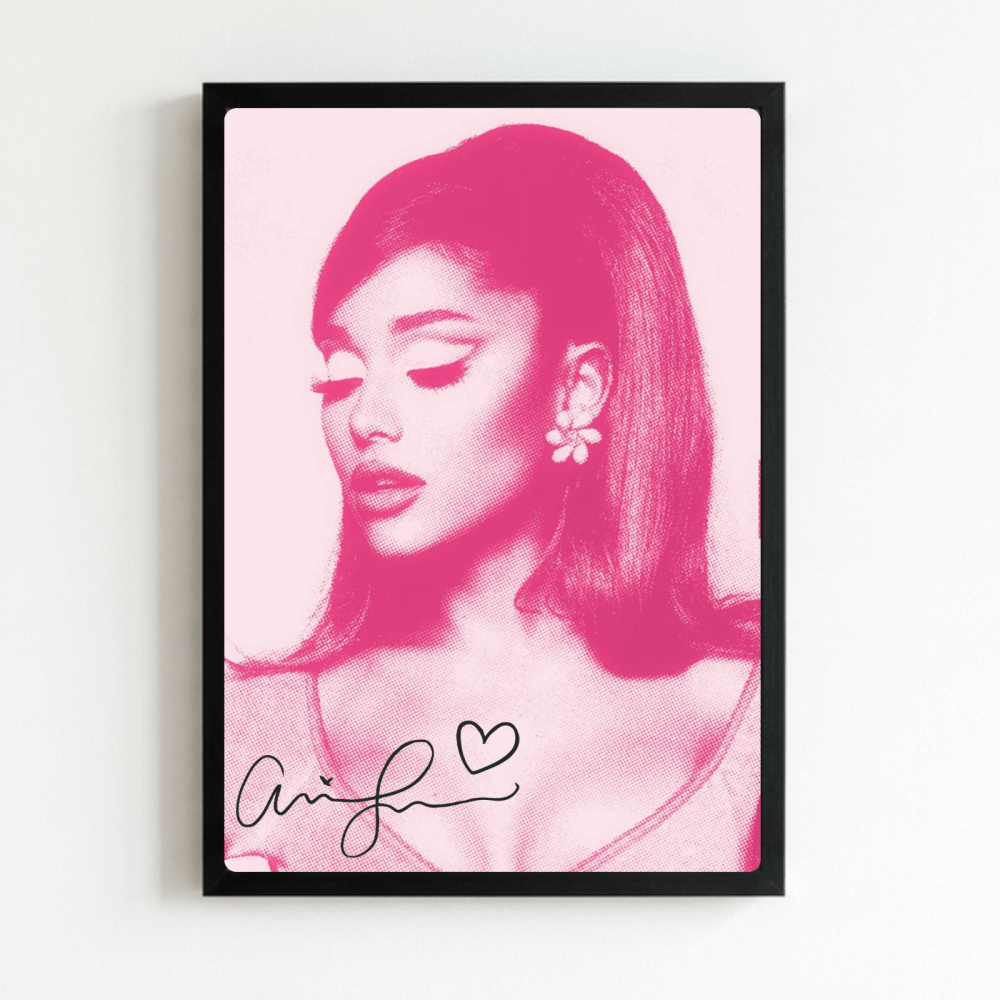 Ariana Grande - Positions Poster with Frame - Vibes DistrictAriana Grande - Positions Poster with Frame poster NeroVibes District