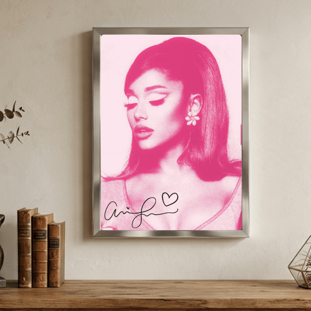 Ariana Grande - Positions Poster with Frame - Vibes DistrictAriana Grande - Positions Poster with Frame poster GoldVibes District