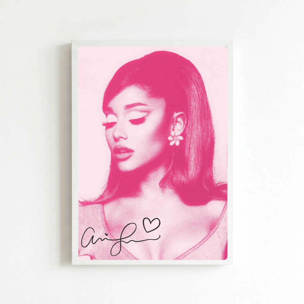 Ariana Grande - Positions Poster with Frame - Vibes DistrictAriana Grande - Positions Poster with Frame poster BiancoVibes District