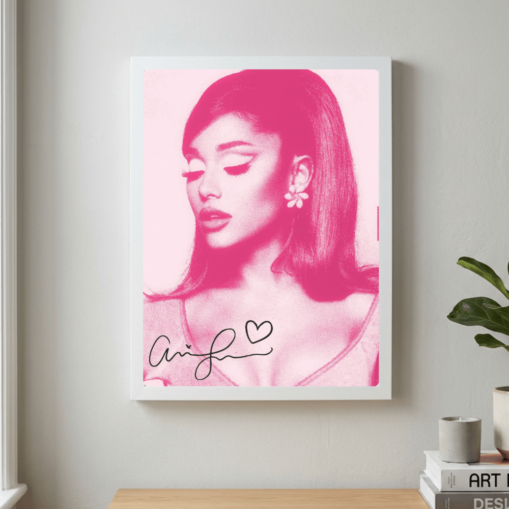 Ariana Grande - Positions Poster with Frame - Vibes DistrictAriana Grande - Positions Poster with Frame poster GoldVibes District