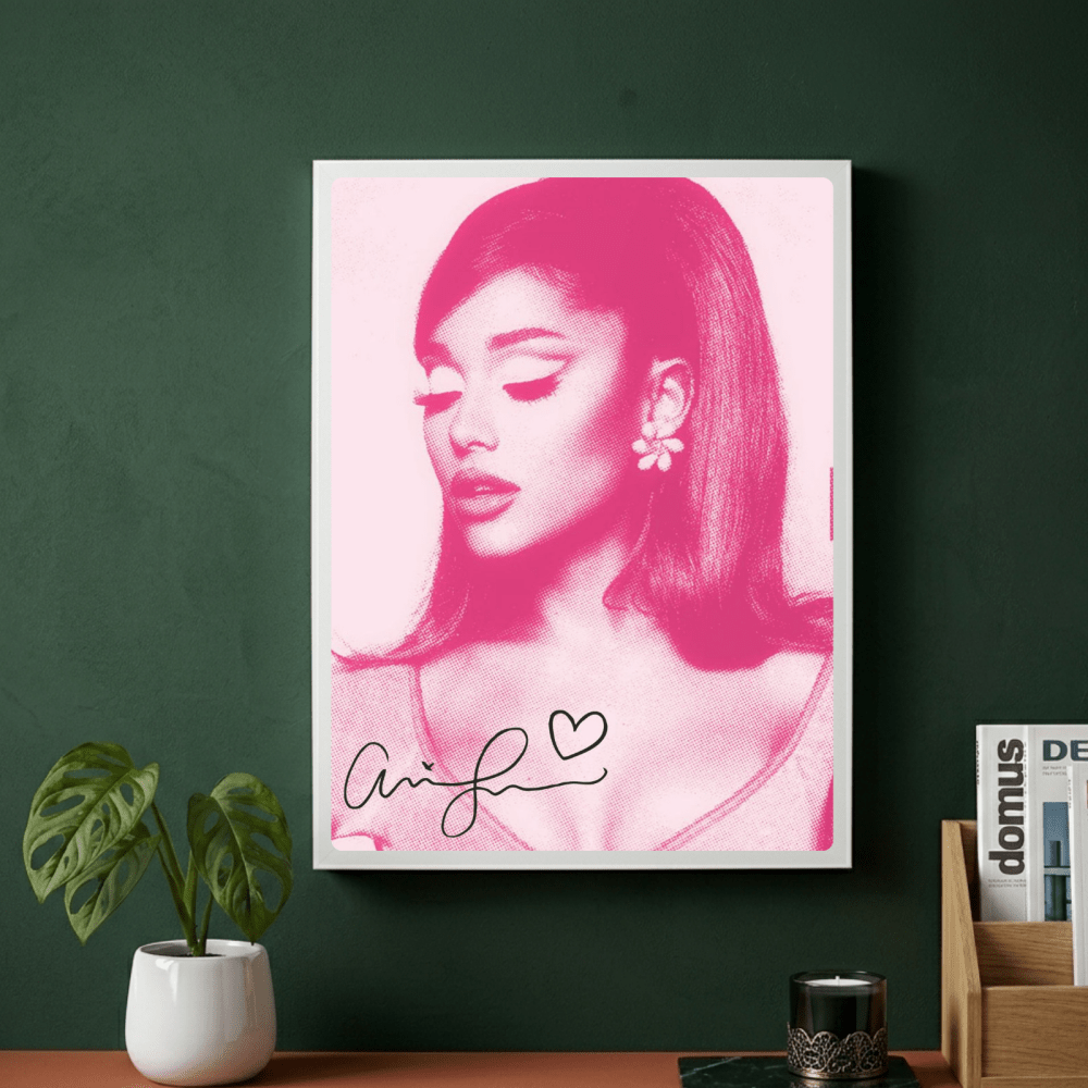 Ariana Grande - Positions Poster with Frame - Vibes DistrictAriana Grande - Positions Poster with Frame poster GoldVibes District