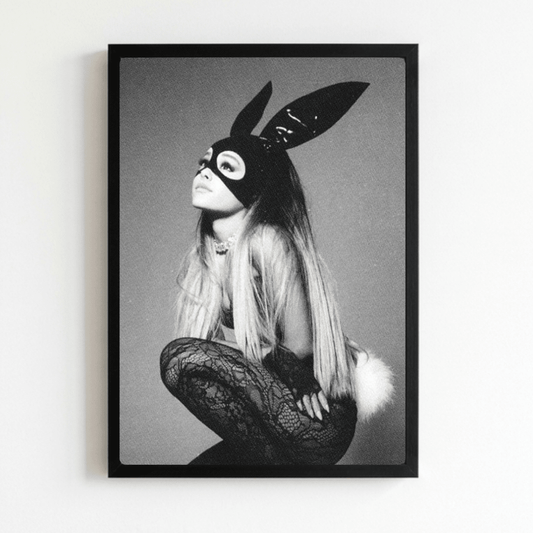 Ariana Grande Poster with Frame - Vibes DistrictAriana Grande Poster with Frame poster NeroVibes District
