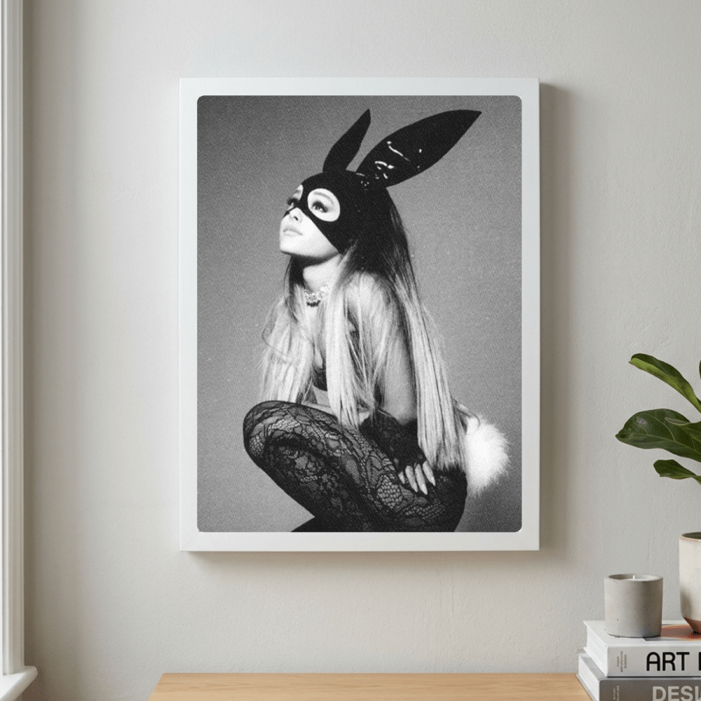 Ariana Grande Poster with Frame - Vibes DistrictAriana Grande Poster with Frame poster GoldVibes District