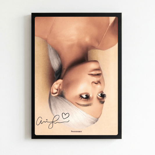 Ariana Grande - Sweetener Poster with Frame - Vibes DistrictAriana Grande - Sweetener Poster with Frame poster NeroVibes District
