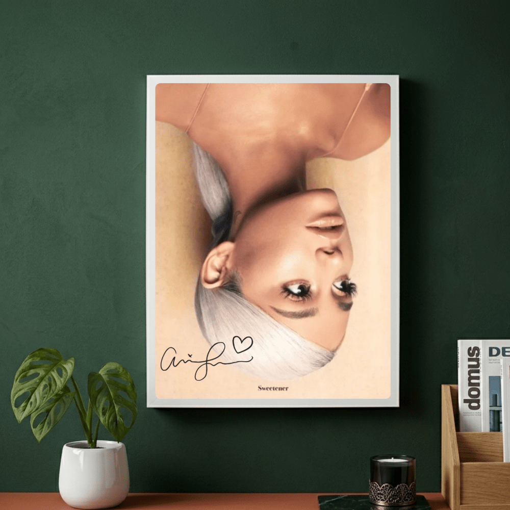 Ariana Grande - Sweetener Poster with Frame - Vibes DistrictAriana Grande - Sweetener Poster with Frame poster GoldVibes District