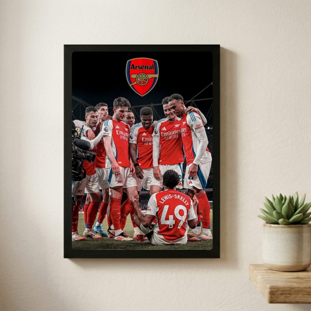 Arsenal - Vibes DistrictArsenal poster GoldVibes District