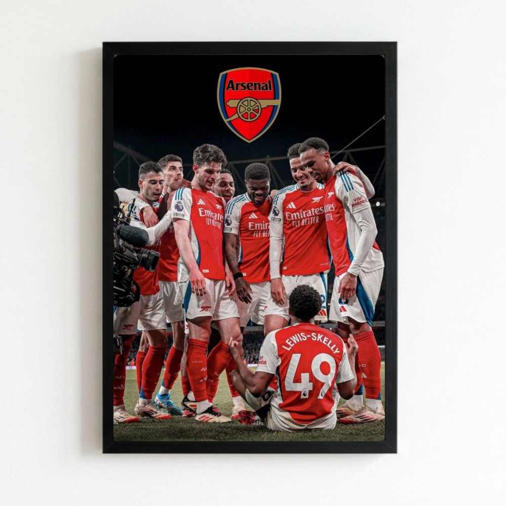 Arsenal - Vibes DistrictArsenal poster NeroVibes District