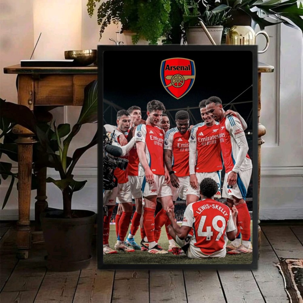 Arsenal - Vibes DistrictArsenal poster GoldVibes District