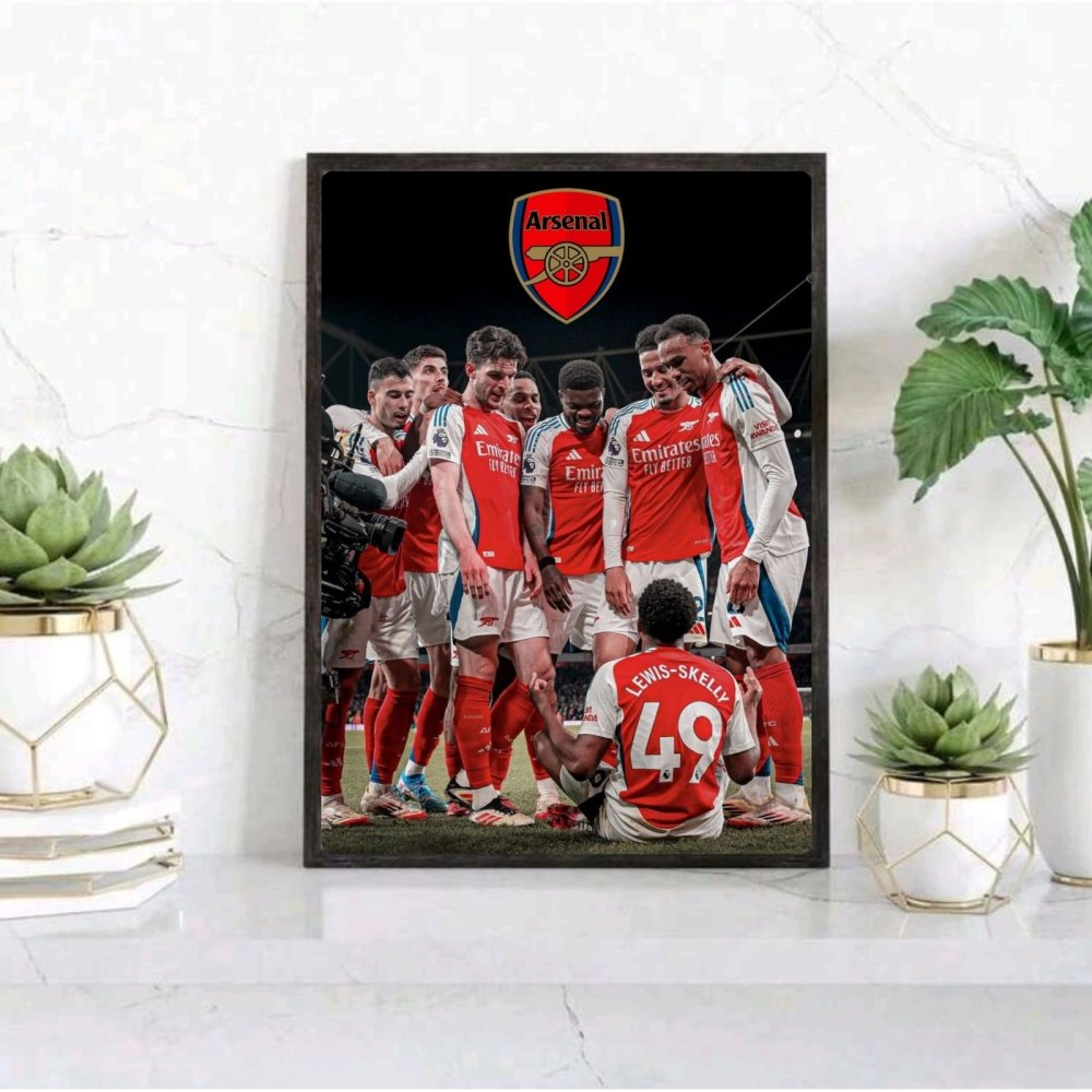 Arsenal - Vibes DistrictArsenal poster GoldVibes District