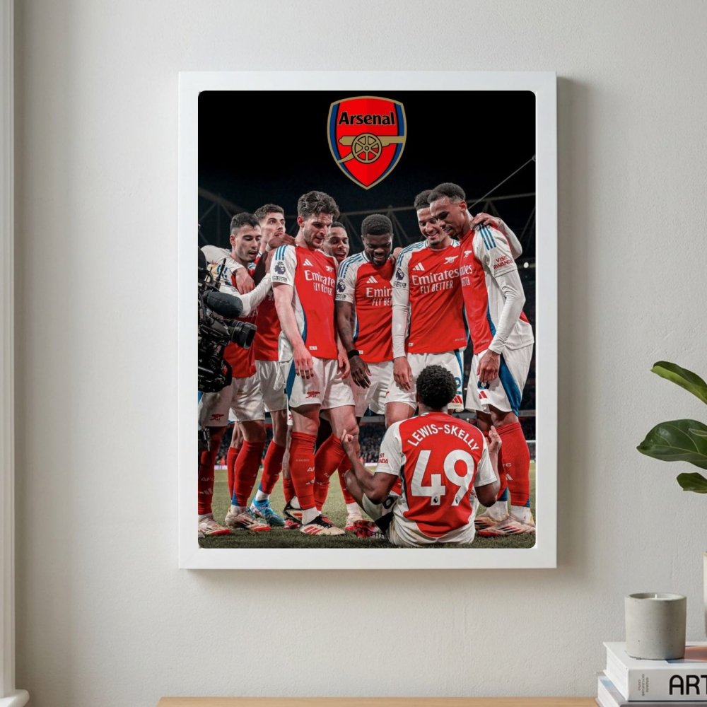 Arsenal - Vibes DistrictArsenal poster GoldVibes District