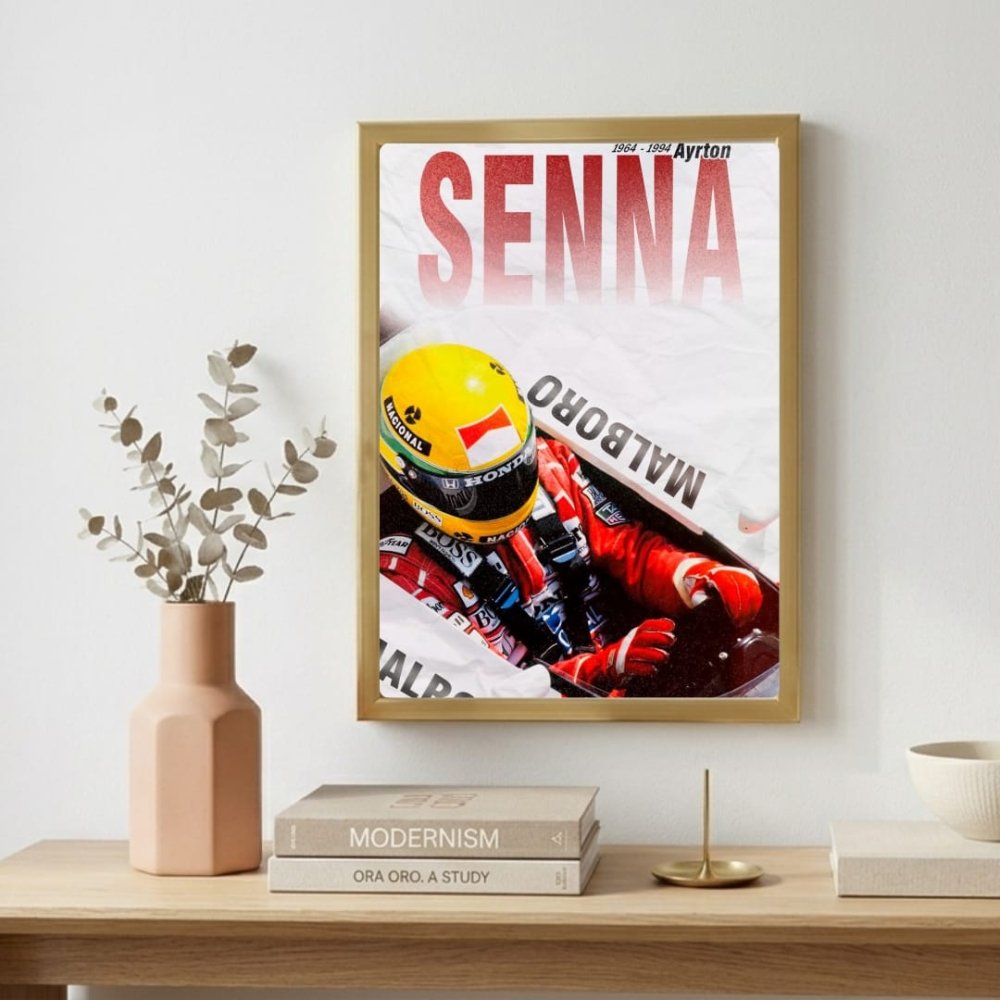 ayrton senna f1 mclaren - Vibes Districtayrton senna f1 mclaren poster SilverVibes District