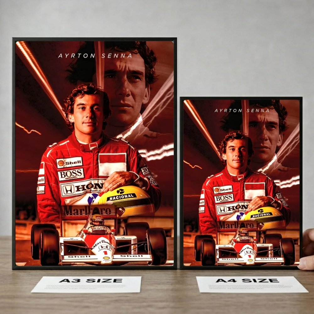 ayrton senna f1 mclaren - Vibes Districtayrton senna f1 mclaren poster GoldVibes District