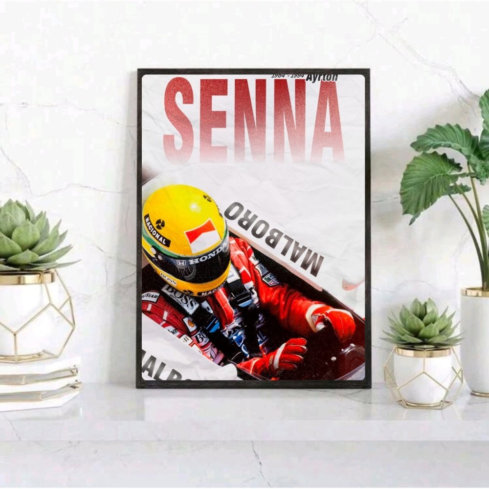 ayrton senna f1 mclaren - Vibes Districtayrton senna f1 mclaren poster SilverVibes District