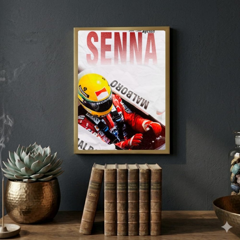 ayrton senna f1 mclaren - Vibes Districtayrton senna f1 mclaren poster SilverVibes District