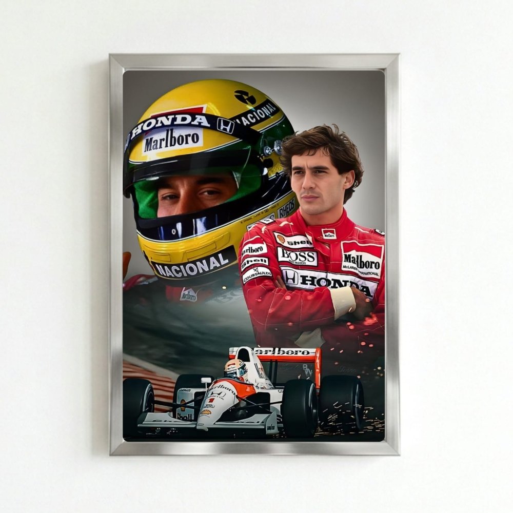 ayrton senna f1 mclaren - Vibes Districtayrton senna f1 mclaren poster SilverVibes District