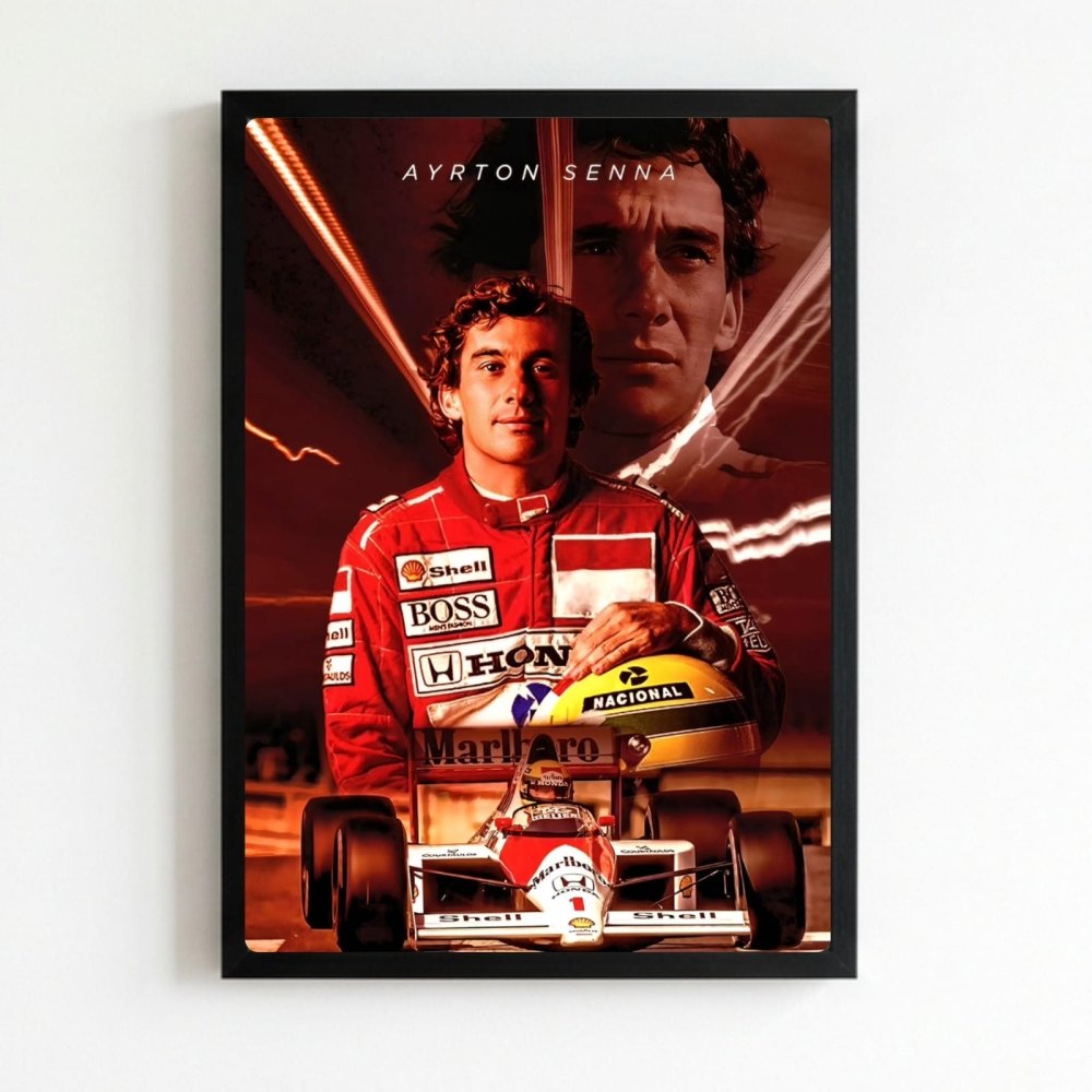 ayrton senna f1 mclaren - Vibes Districtayrton senna f1 mclaren poster NeroVibes District