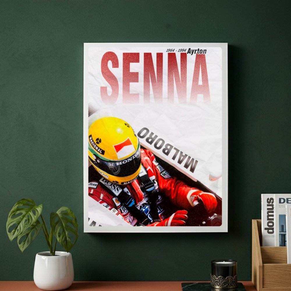 ayrton senna f1 mclaren - Vibes Districtayrton senna f1 mclaren poster SilverVibes District