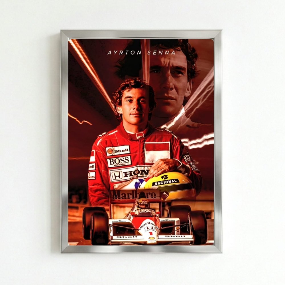ayrton senna f1 mclaren - Vibes Districtayrton senna f1 mclaren poster SilverVibes District