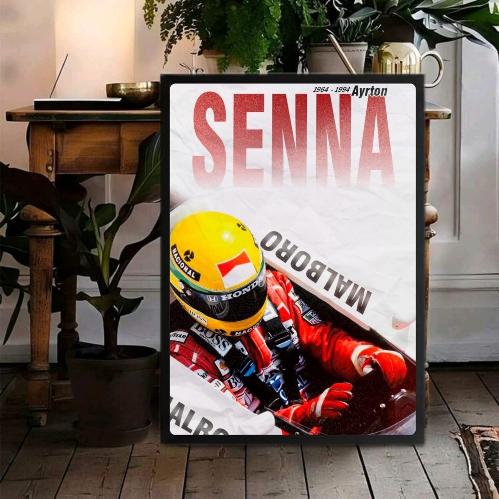 ayrton senna f1 mclaren - Vibes Districtayrton senna f1 mclaren poster SilverVibes District