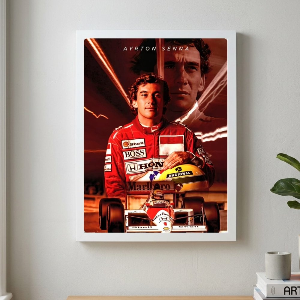 ayrton senna f1 mclaren - Vibes Districtayrton senna f1 mclaren poster GoldVibes District