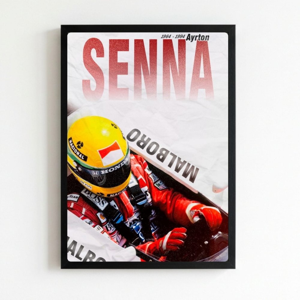 ayrton senna f1 mclaren - Vibes Districtayrton senna f1 mclaren poster NeroVibes District