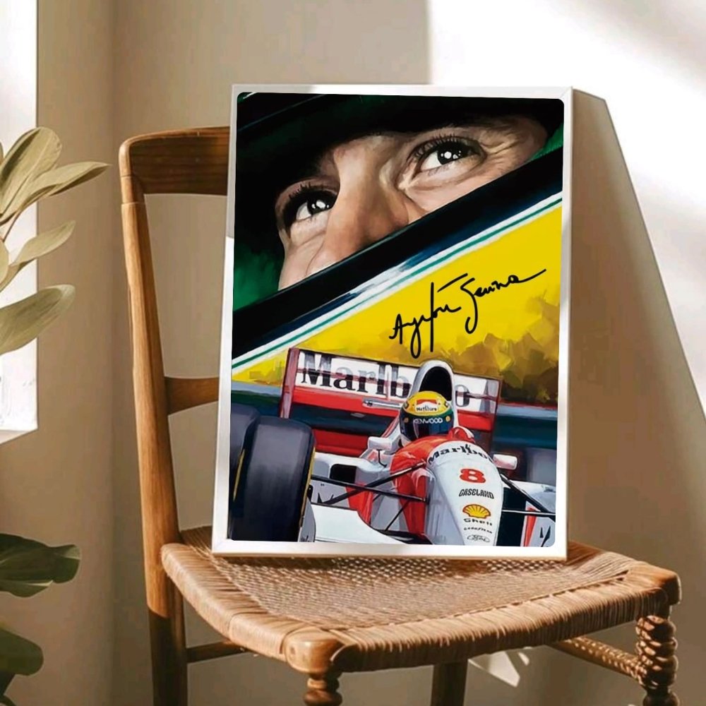 ayrton senna - mclaren - Vibes Districtayrton senna - mclaren BiancoVibes District