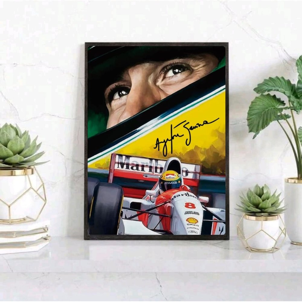 ayrton senna - mclaren - Vibes Districtayrton senna - mclaren BiancoVibes District
