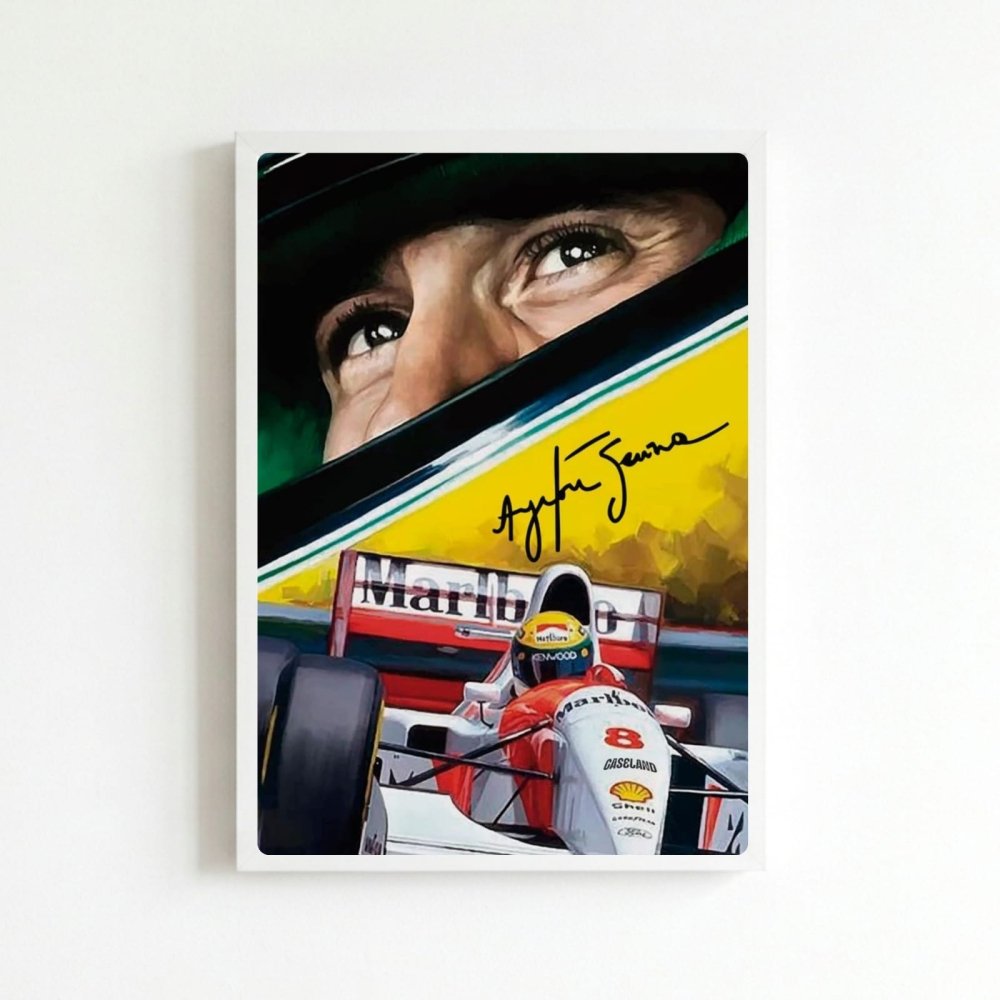 ayrton senna - mclaren - Vibes Districtayrton senna - mclaren BiancoVibes District