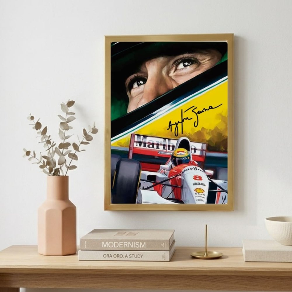 ayrton senna - mclaren - Vibes Districtayrton senna - mclaren BiancoVibes District