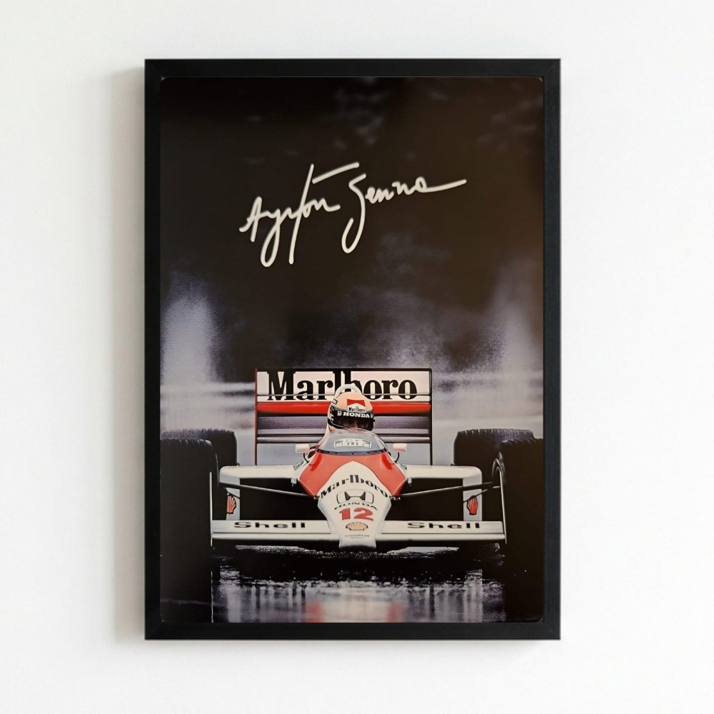 ayrton senna - mclaren - Vibes Districtayrton senna - mclaren poster NeroVibes District
