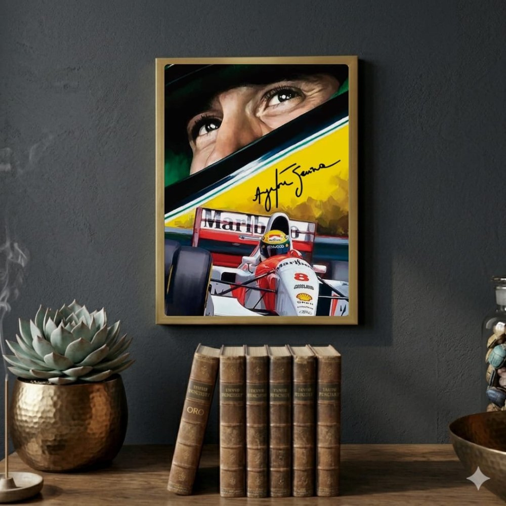ayrton senna - mclaren - Vibes Districtayrton senna - mclaren BiancoVibes District
