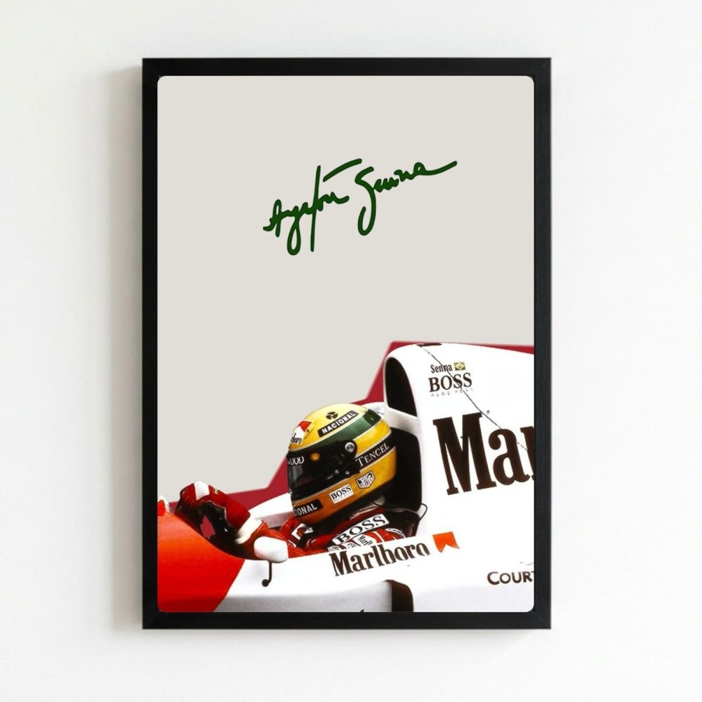 ayrton senna mclaren - Vibes Districtayrton senna mclaren poster NeroVibes District