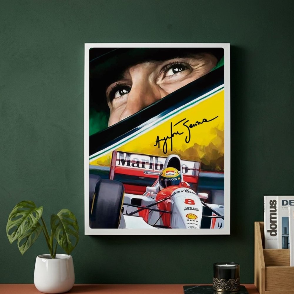 ayrton senna - mclaren - Vibes Districtayrton senna - mclaren BiancoVibes District
