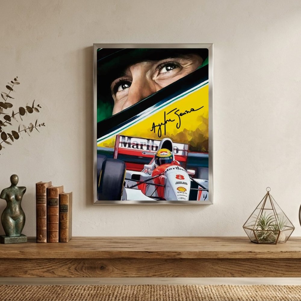ayrton senna - mclaren - Vibes Districtayrton senna - mclaren BiancoVibes District