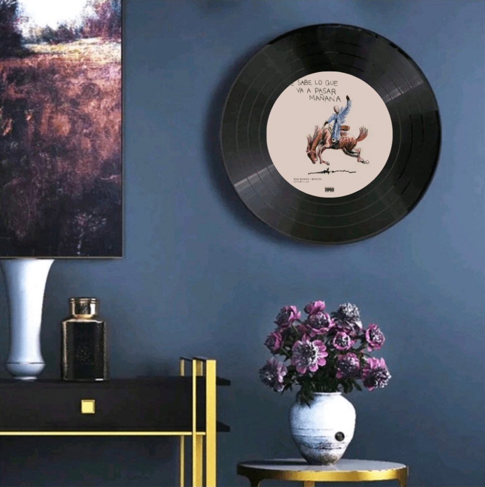 Bad Bunny – Nadie Sabe Lo Que Va a Pasar Mañana Decorative Wall Vinyl - Vibes DistrictBad Bunny – Nadie Sabe Lo Que Va a Pasar Mañana Decorative Wall Vinyl Vinyl Vibes District
