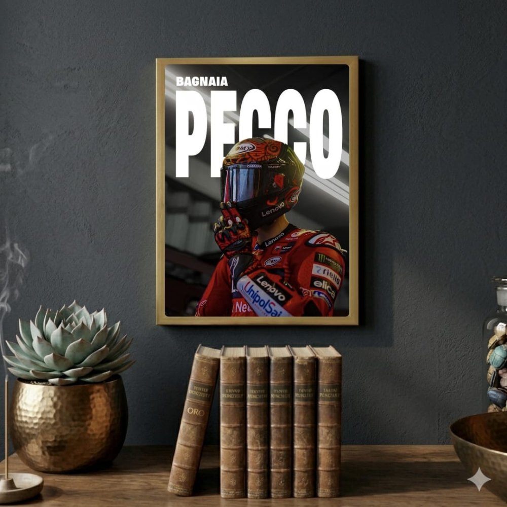 Bagnaia Pecco, moto gp - Vibes DistrictBagnaia Pecco, moto gp GoldVibes District