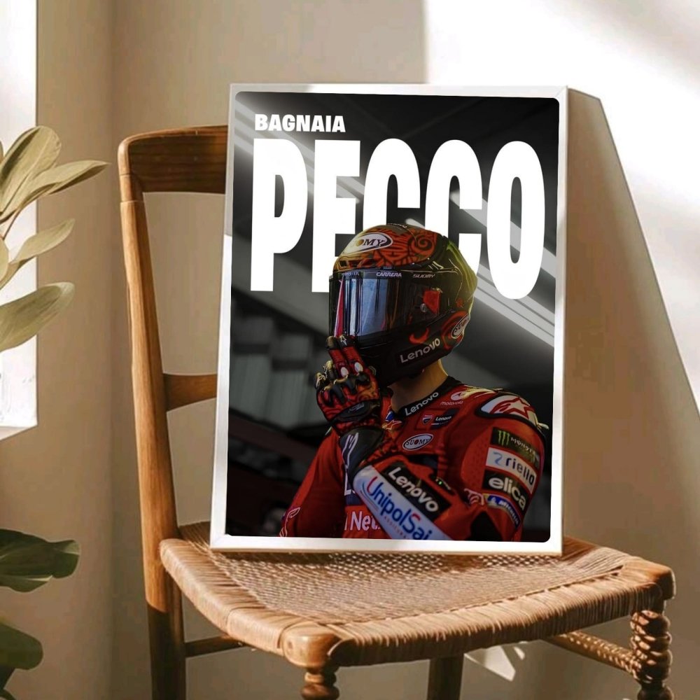 Bagnaia Pecco, moto gp - Vibes DistrictBagnaia Pecco, moto gp GoldVibes District