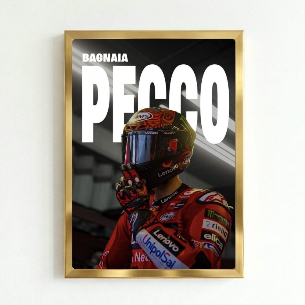Bagnaia Pecco, moto gp - Vibes DistrictBagnaia Pecco, moto gp GoldVibes District