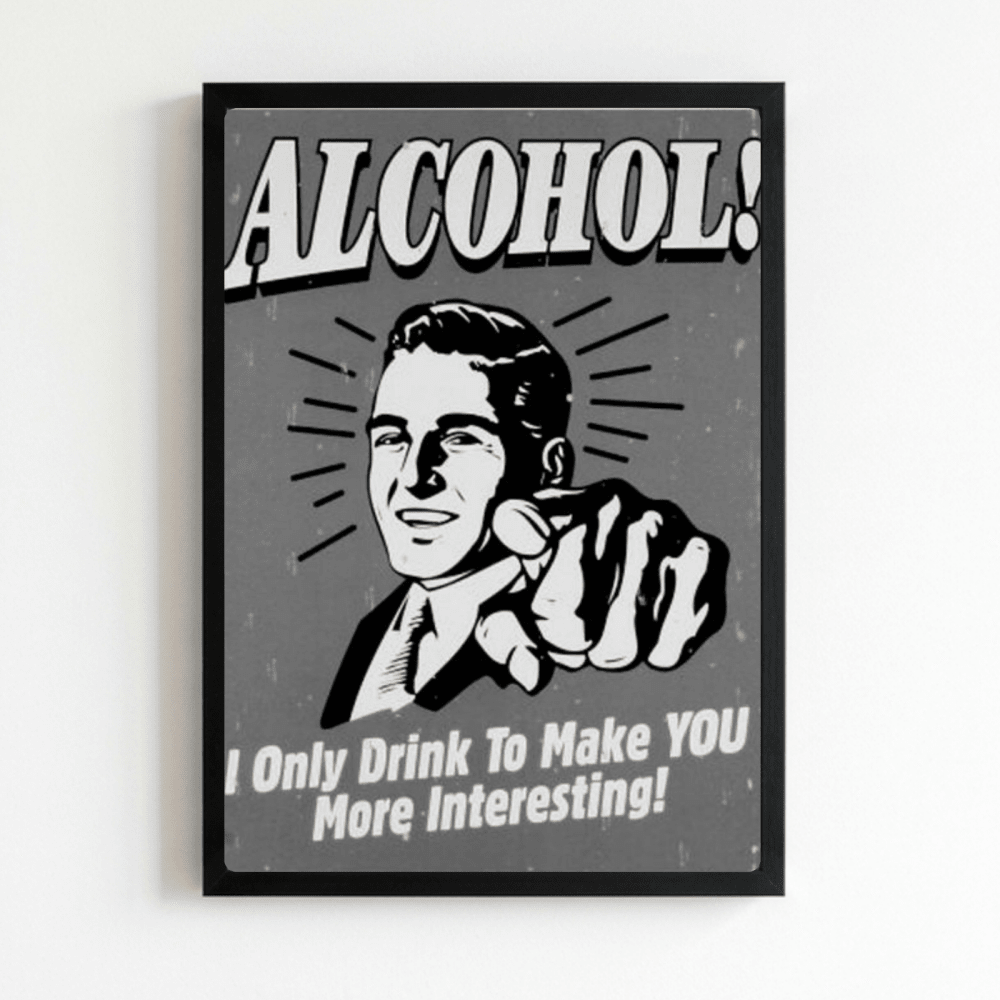 bar and restaurant decoration, alcohol - Vibes Districtbar and restaurant decoration, alcohol poster NeroVibes District