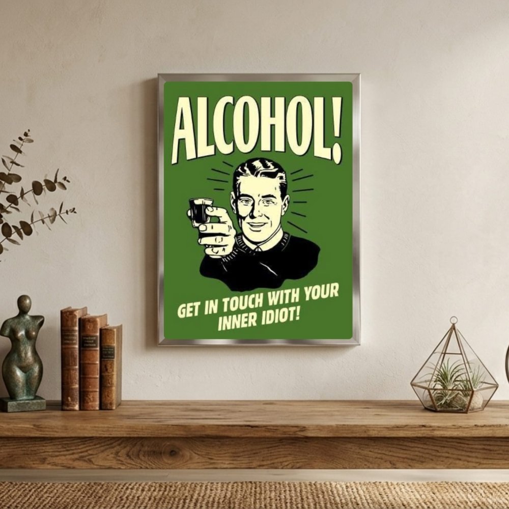 bar and restaurant decoration alcohol - Vibes Districtbar and restaurant decoration alcohol poster BiancoVibes District