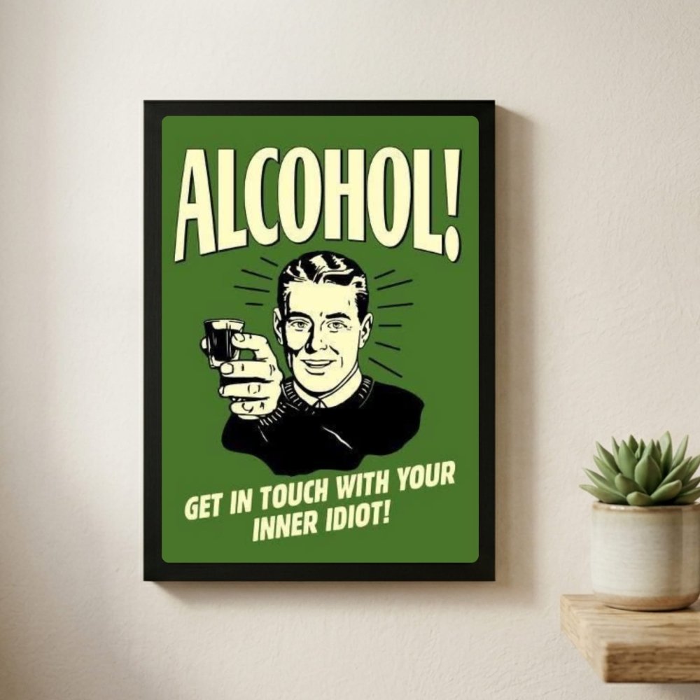 bar and restaurant decoration alcohol - Vibes Districtbar and restaurant decoration alcohol poster BiancoVibes District