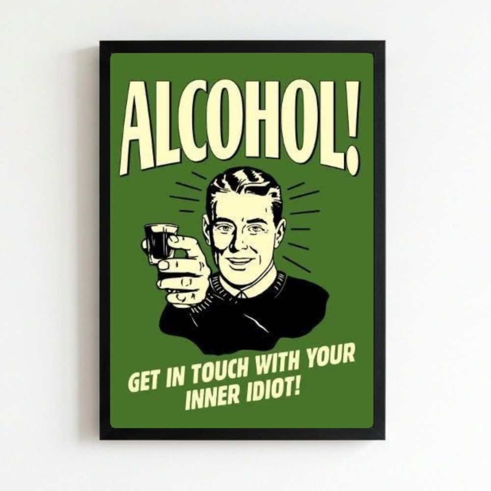 bar and restaurant decoration alcohol - Vibes Districtbar and restaurant decoration alcohol poster NeroVibes District