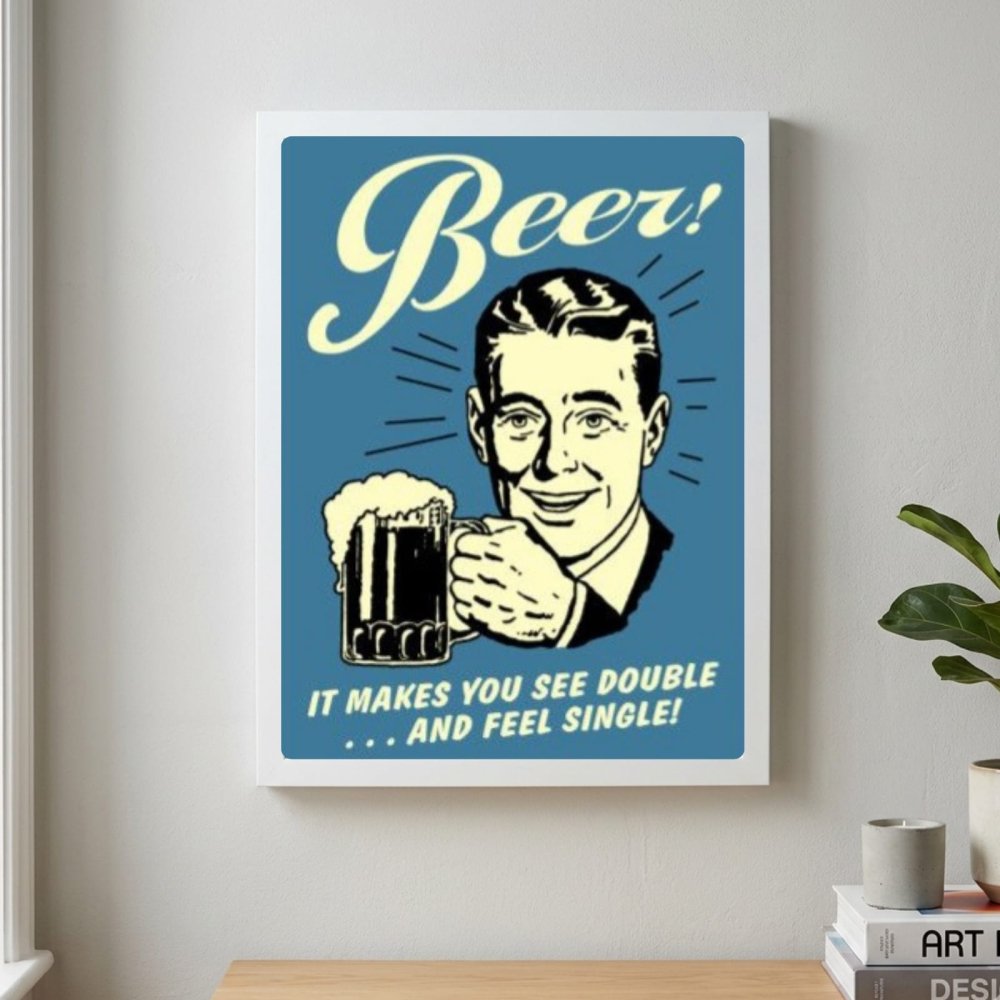 bar and restaurant decoration, beer - Vibes Districtbar and restaurant decoration, beer poster SilverVibes District
