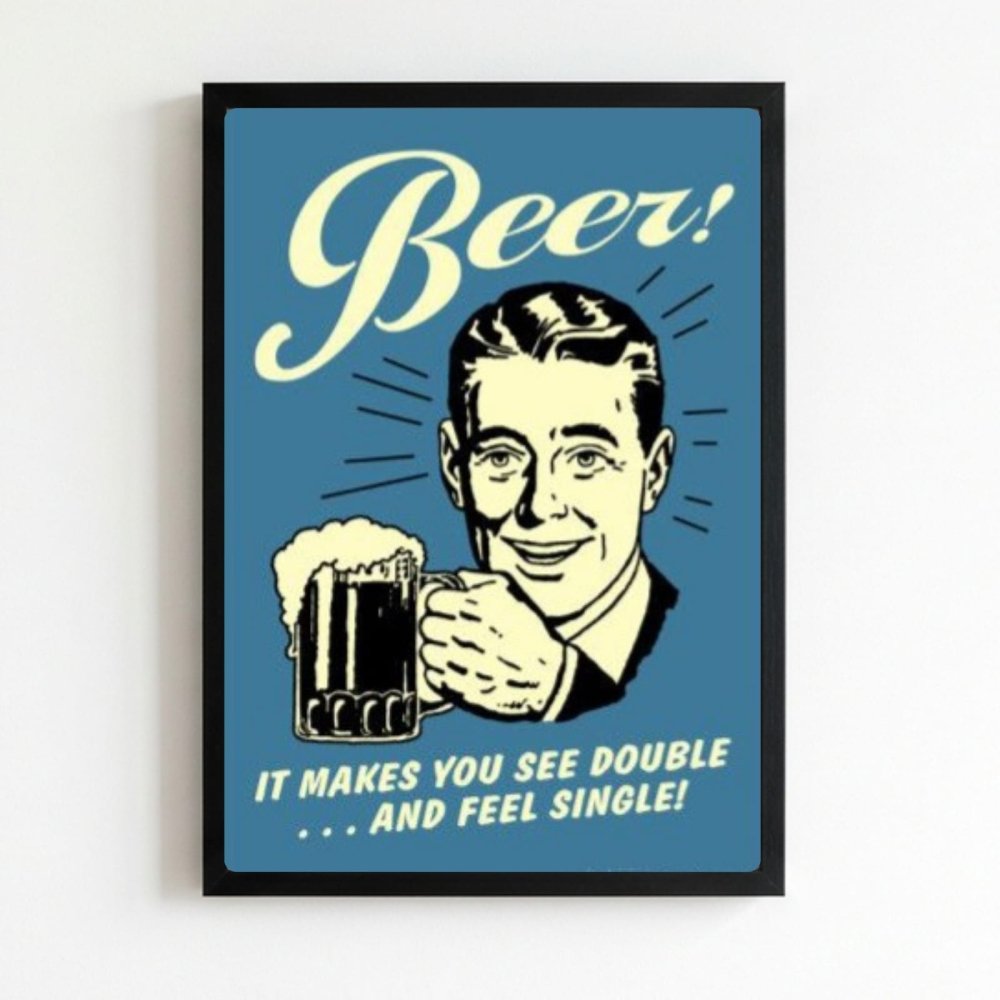 bar and restaurant decoration, beer - Vibes Districtbar and restaurant decoration, beer poster NeroVibes District