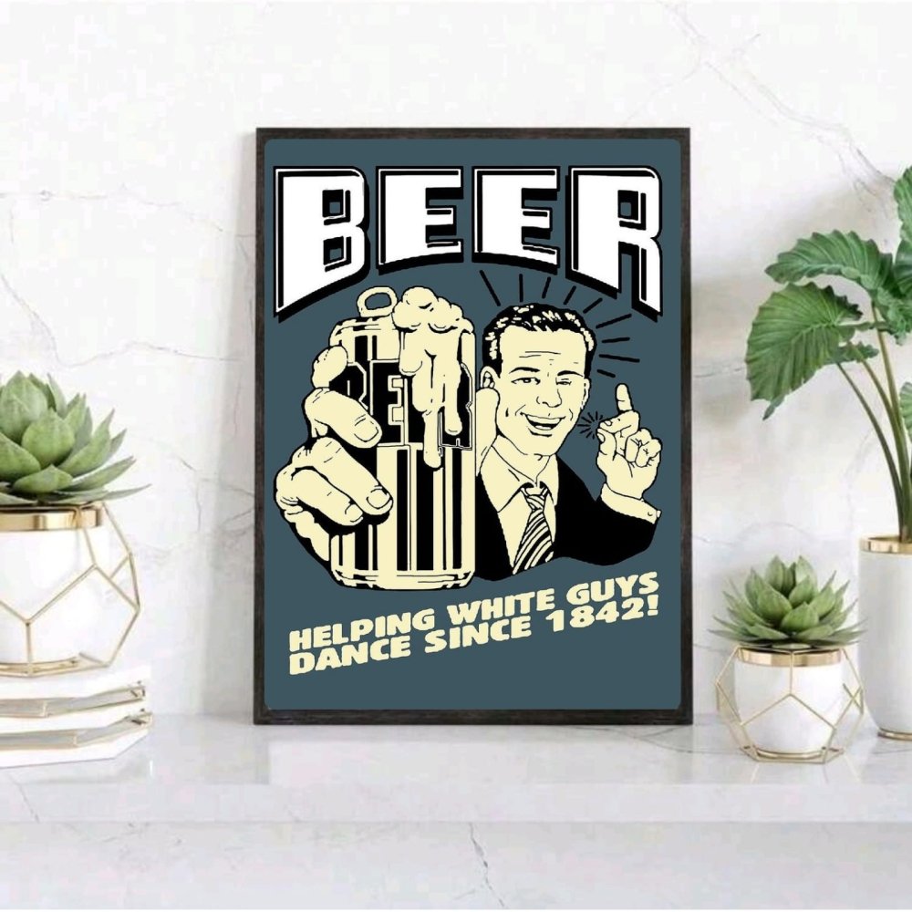 bar and restaurant decoration, beer - Vibes Districtbar and restaurant decoration, beer poster GoldVibes District