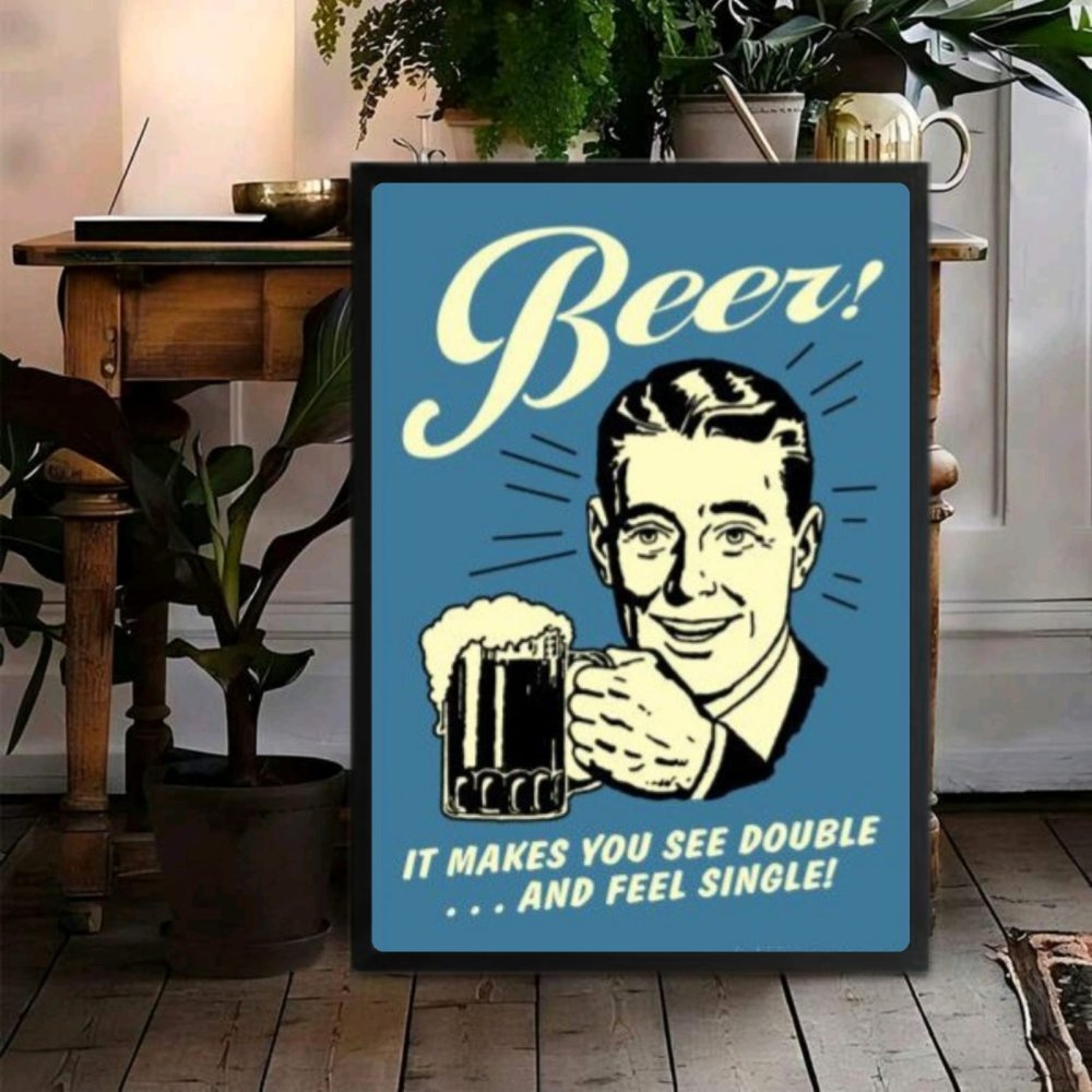 bar and restaurant decoration, beer - Vibes Districtbar and restaurant decoration, beer poster SilverVibes District