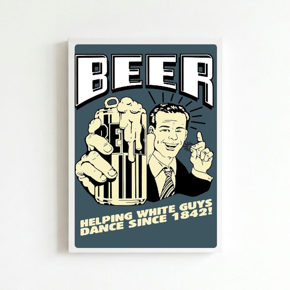 bar and restaurant decoration, beer - Vibes Districtbar and restaurant decoration, beer poster BiancoVibes District