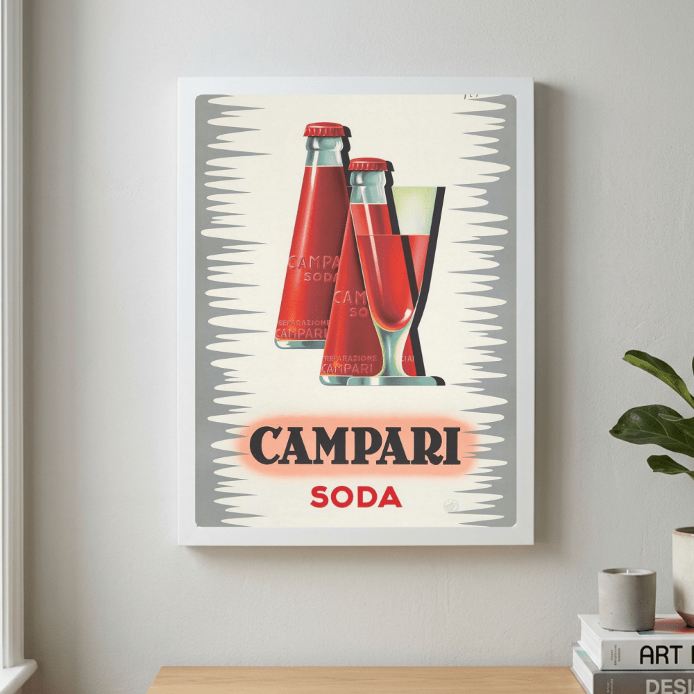 bar and restaurant decoration, campari - Vibes Districtbar and restaurant decoration, campari poster GoldVibes District